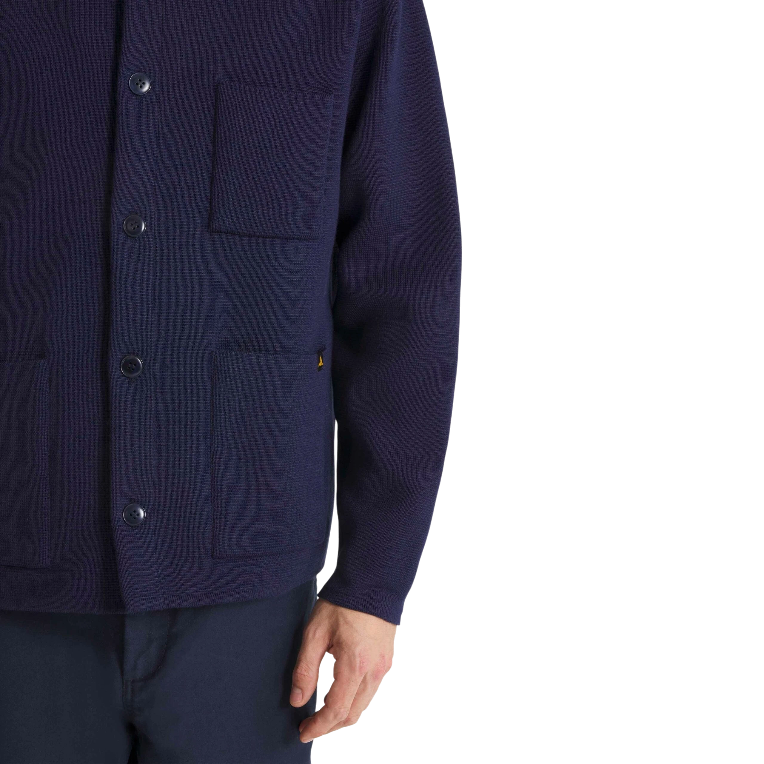 Le Mont Saint Michel - Guino - Work Cardigan - Navy Cardigan Le Mont Saint Michel 