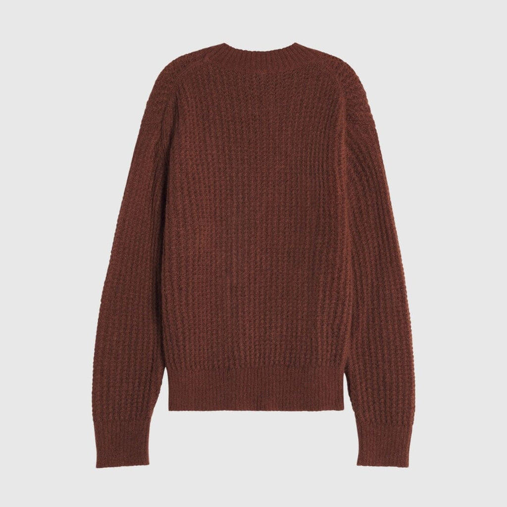 Le Mont Saint Michel Silmo Oversize Sweater - Brown Knitwear Le Mont Saint Michel 