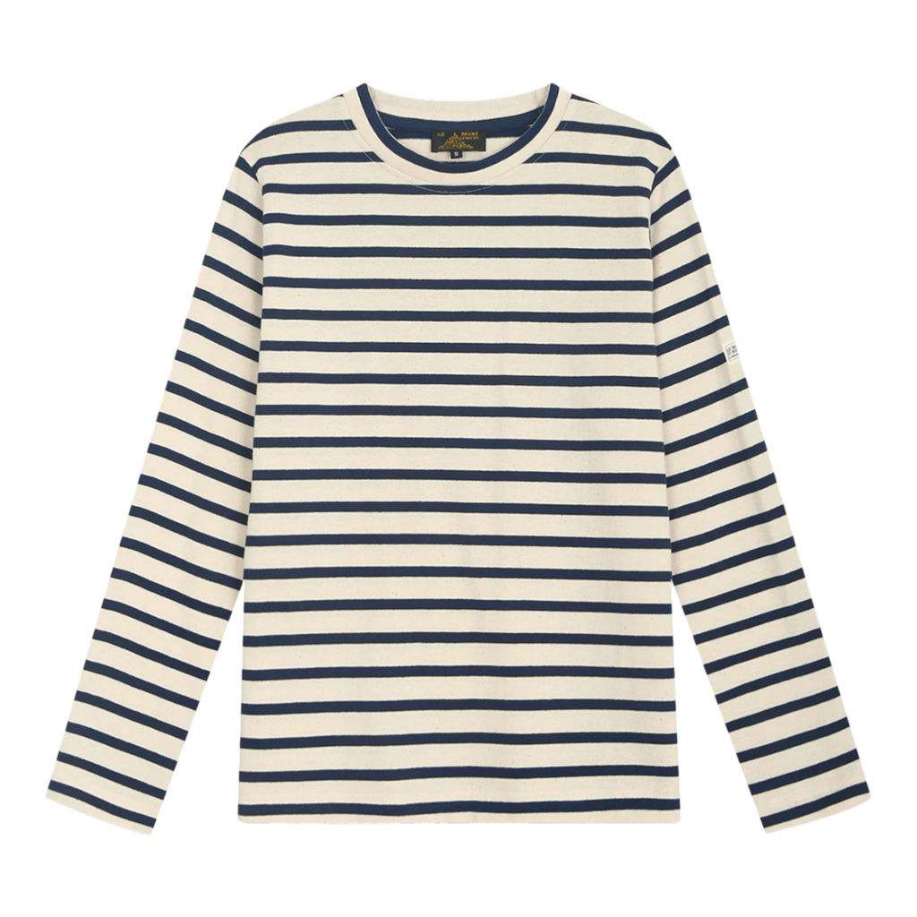 Le Mont Saint Michel - Thurin Mariniere - Navy Offwhite Genser Le Mont Saint Michel 