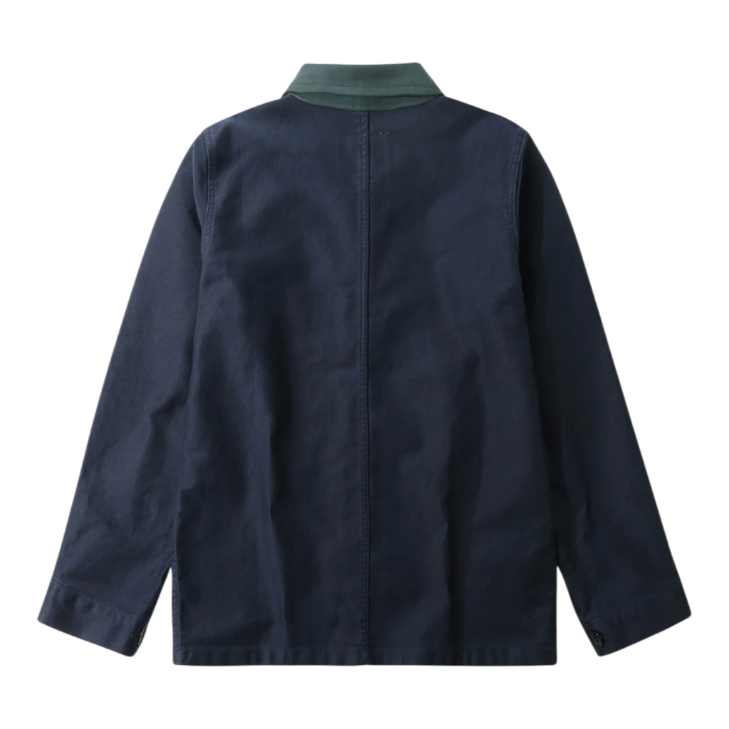 Le Mont Saint Michel - Valoris - Bicolor Work Jacket - Navy Jakke Le Mont Saint Michel 