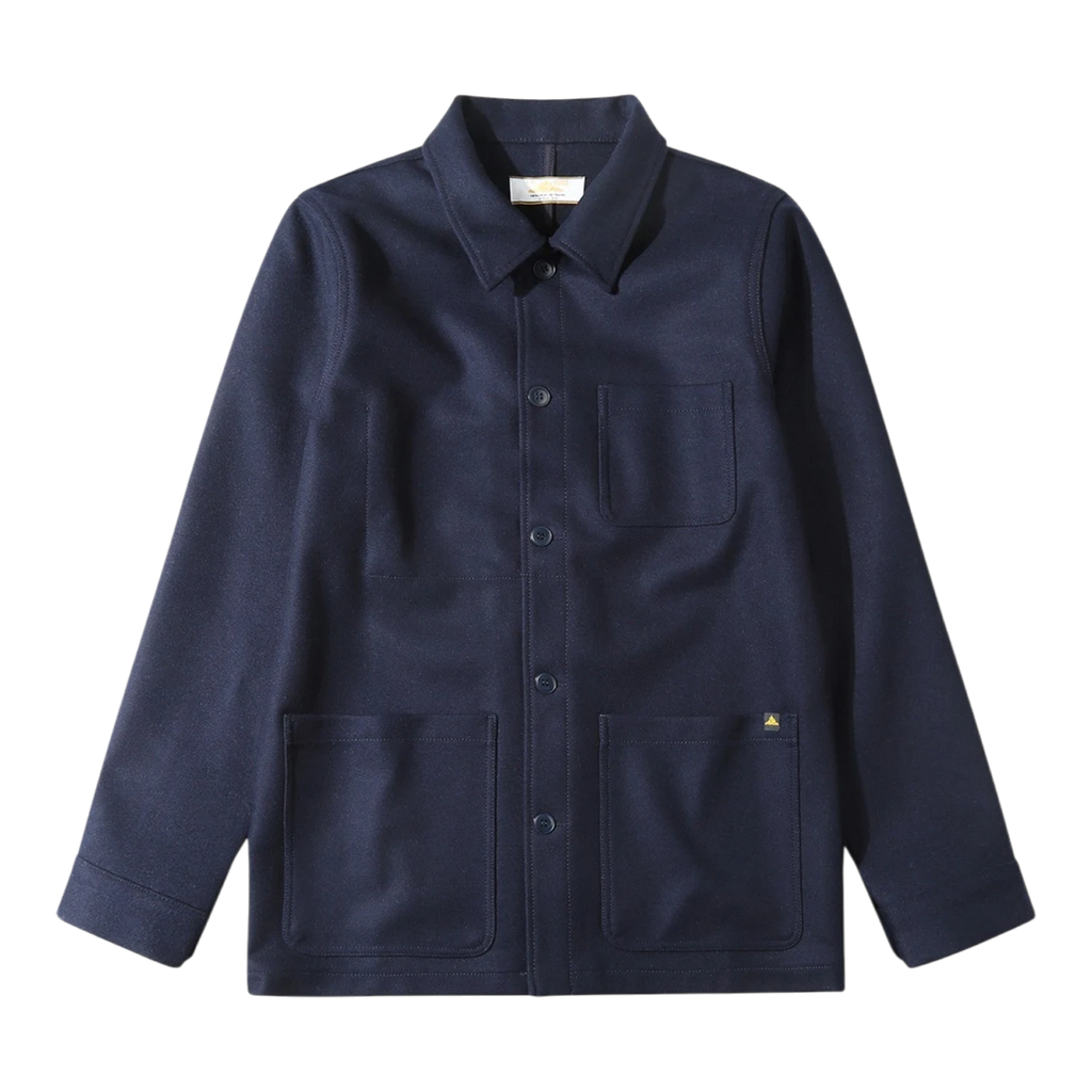 Le Mont Saint Michel - Victorien - Wool Work Jacket - Navy Jakke Le Mont Saint Michel 