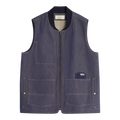 Le Mont Saint Michel - Visalino - Sleeveless Jacket - Denim Vest Le Mont Saint Michel 