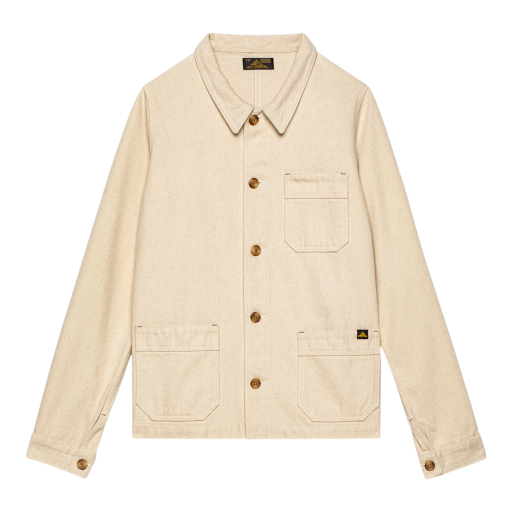 Le Mont Saint Michel Volci Veste De Travail Jacket - Offwhite Jacket Le Mont Saint Michel 