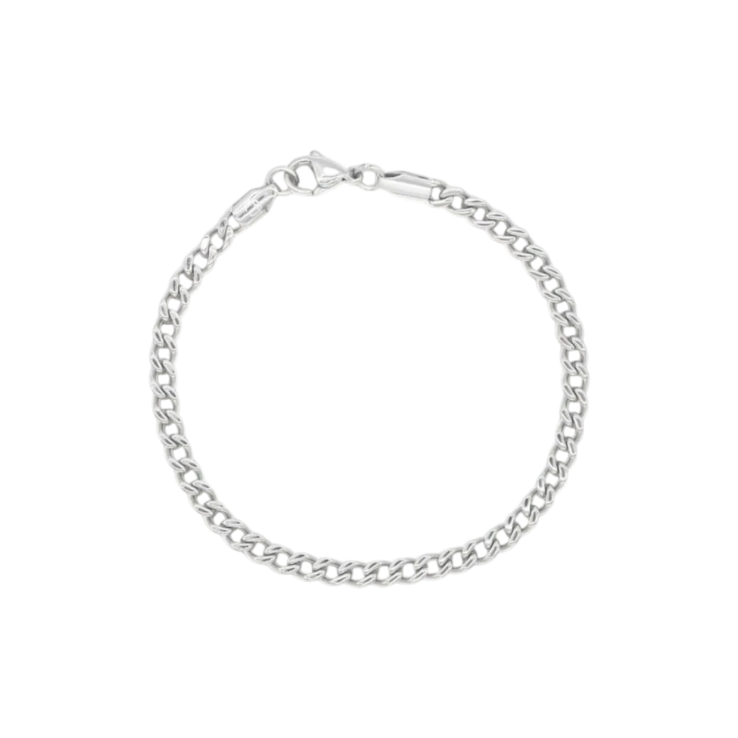 Leo Chevon - Roma Chain Armbånd M - Sølv Dapper 