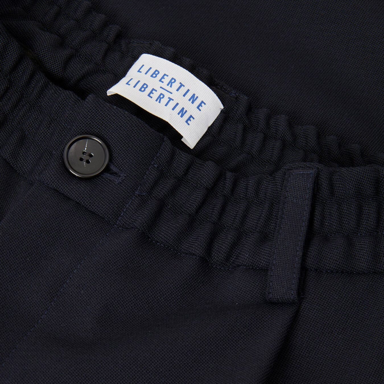 Libertine-Libertine Agency Wool Pants - Dark Navy Pants Libertine-Libertine 
