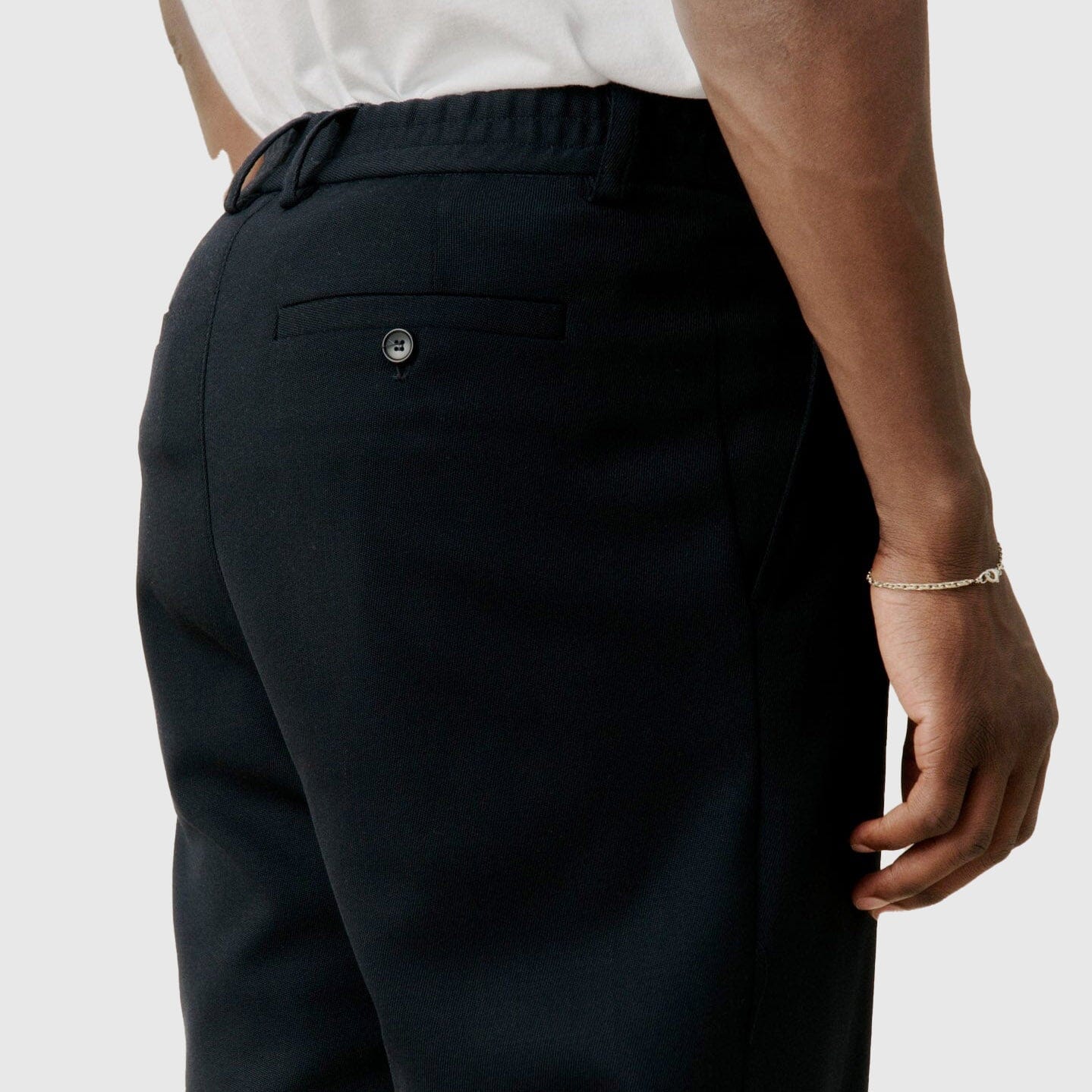 Libertine-Libertine Agency Wool Pants - Dark Navy Pants Libertine-Libertine 