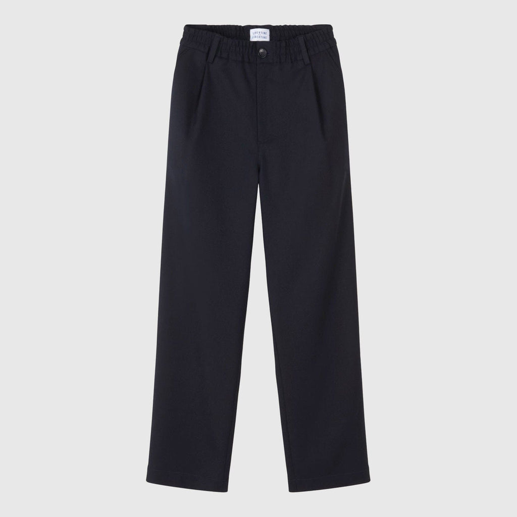 Libertine-Libertine Agency Wool Pants - Dark Navy Pants Libertine-Libertine 