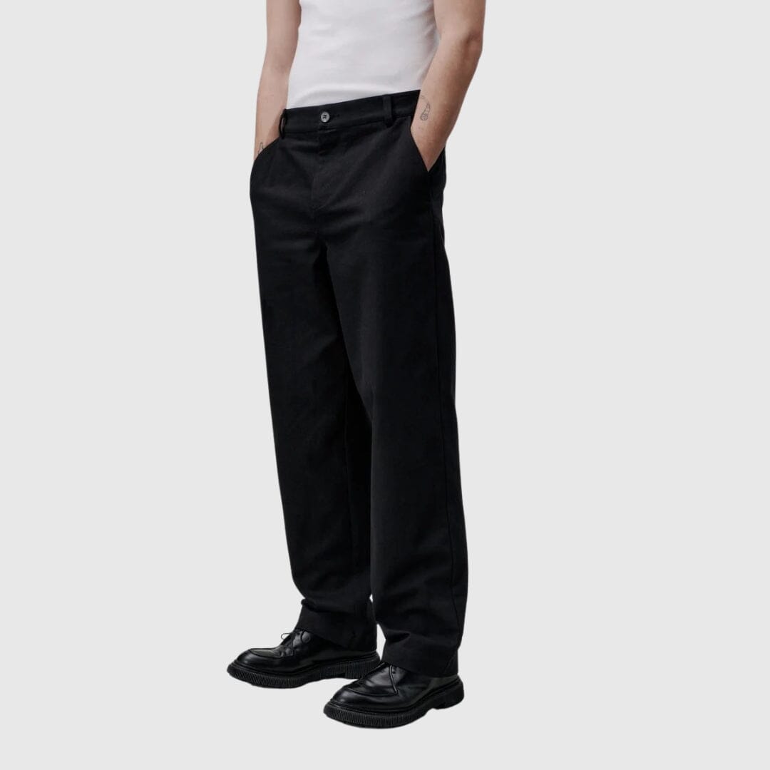 Libertine-Libertine Alert Denim Pants - Black Pants Libertine-Libertine 