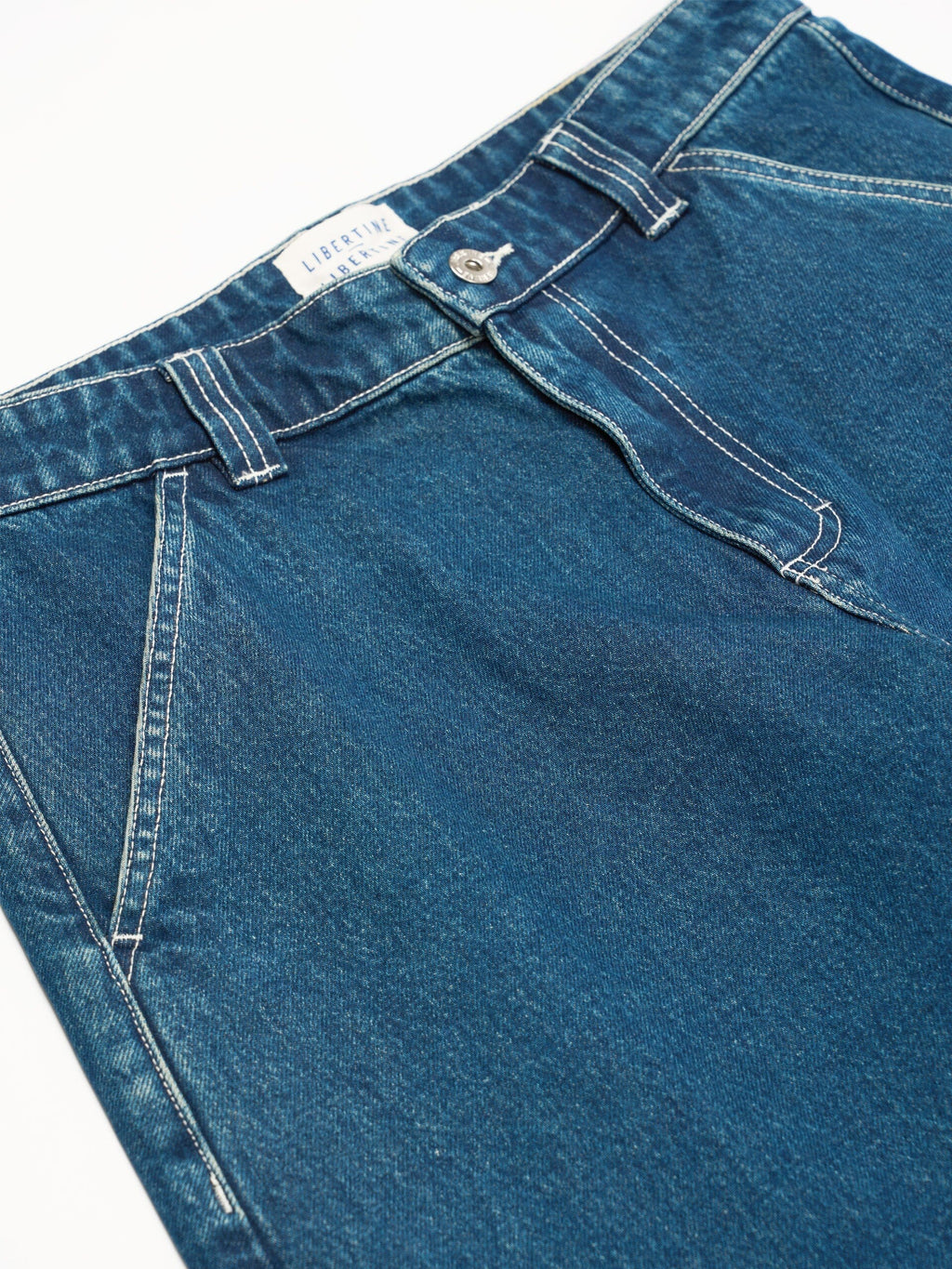 Libertine-Libertine - Aware - Washed Blue Shorts Libertine-Libertine 