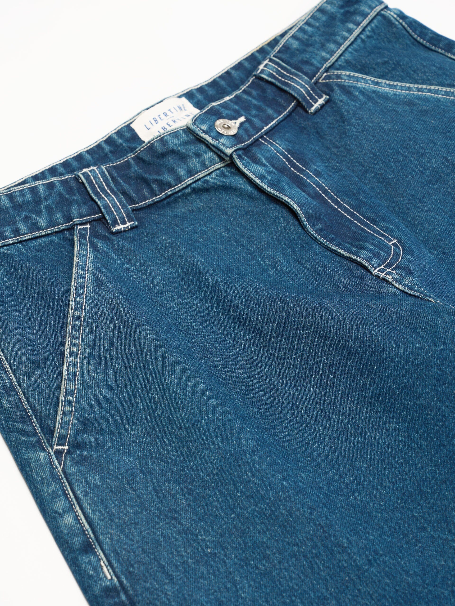 Libertine-Libertine - Aware - Washed Blue Shorts Libertine-Libertine 