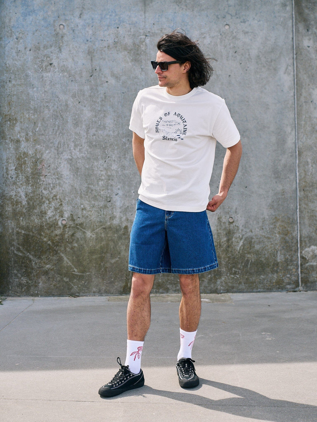 Libertine-Libertine - Aware - Washed Blue Shorts Libertine-Libertine 