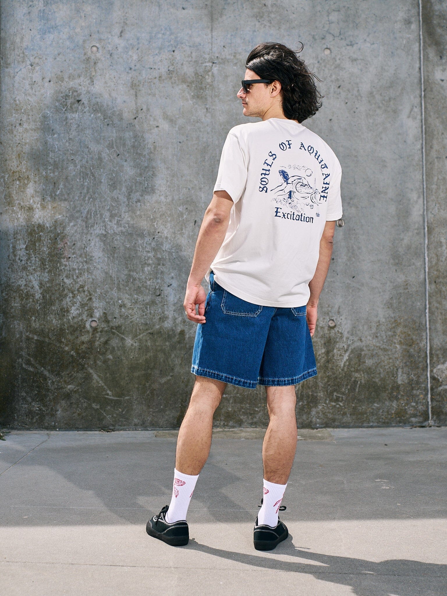 Libertine-Libertine - Aware - Washed Blue Shorts Libertine-Libertine 