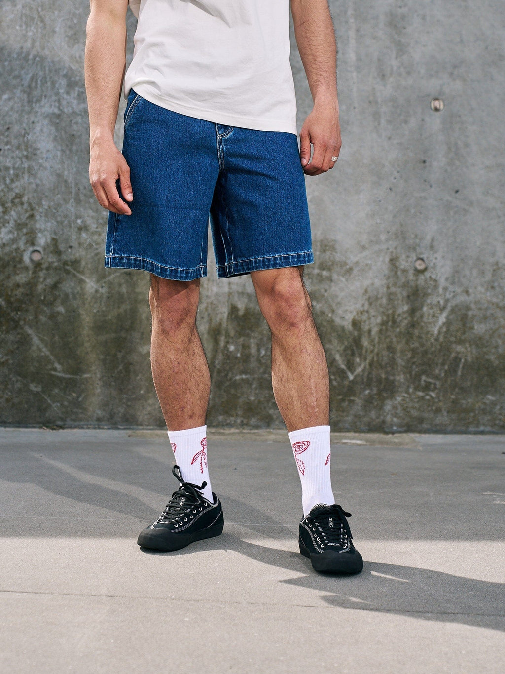 Libertine-Libertine - Aware - Washed Blue Shorts Libertine-Libertine 