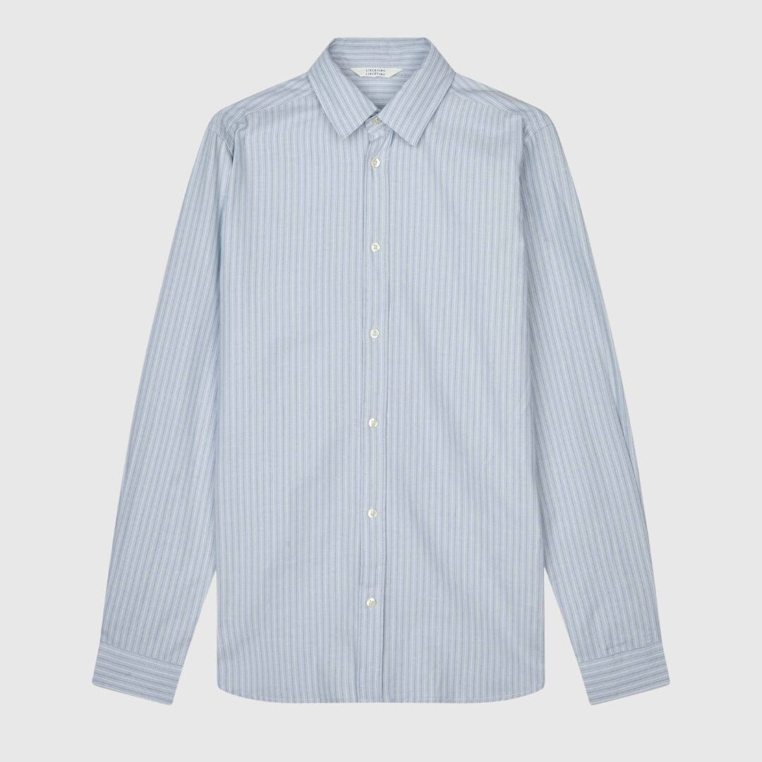 Libertine-Libertine Babylon Shirt - Blue Pin Stripe Shirt Libertine-Libertine 