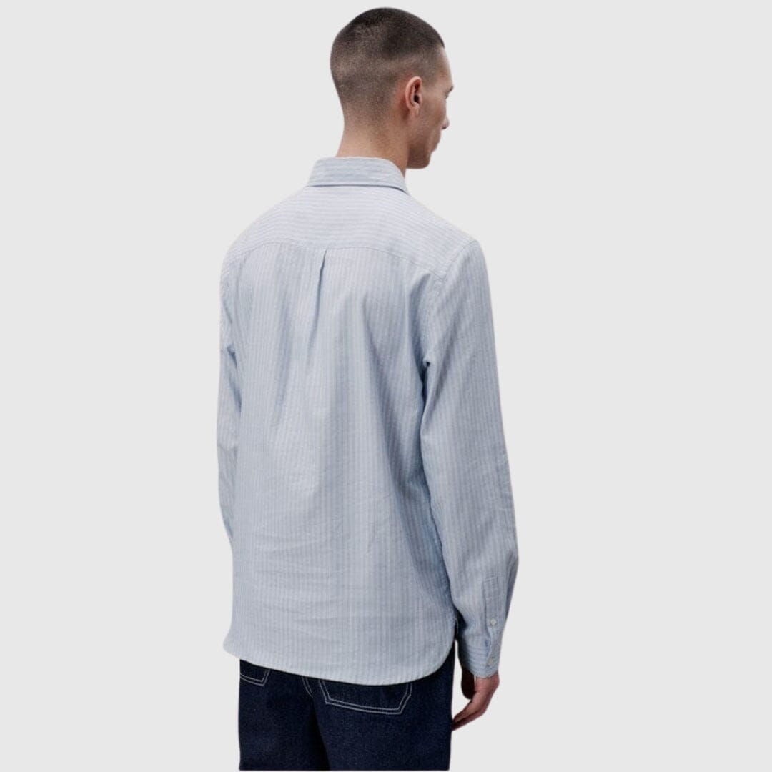 Libertine-Libertine Babylon Shirt - Blue Pin Stripe Shirt Libertine-Libertine 