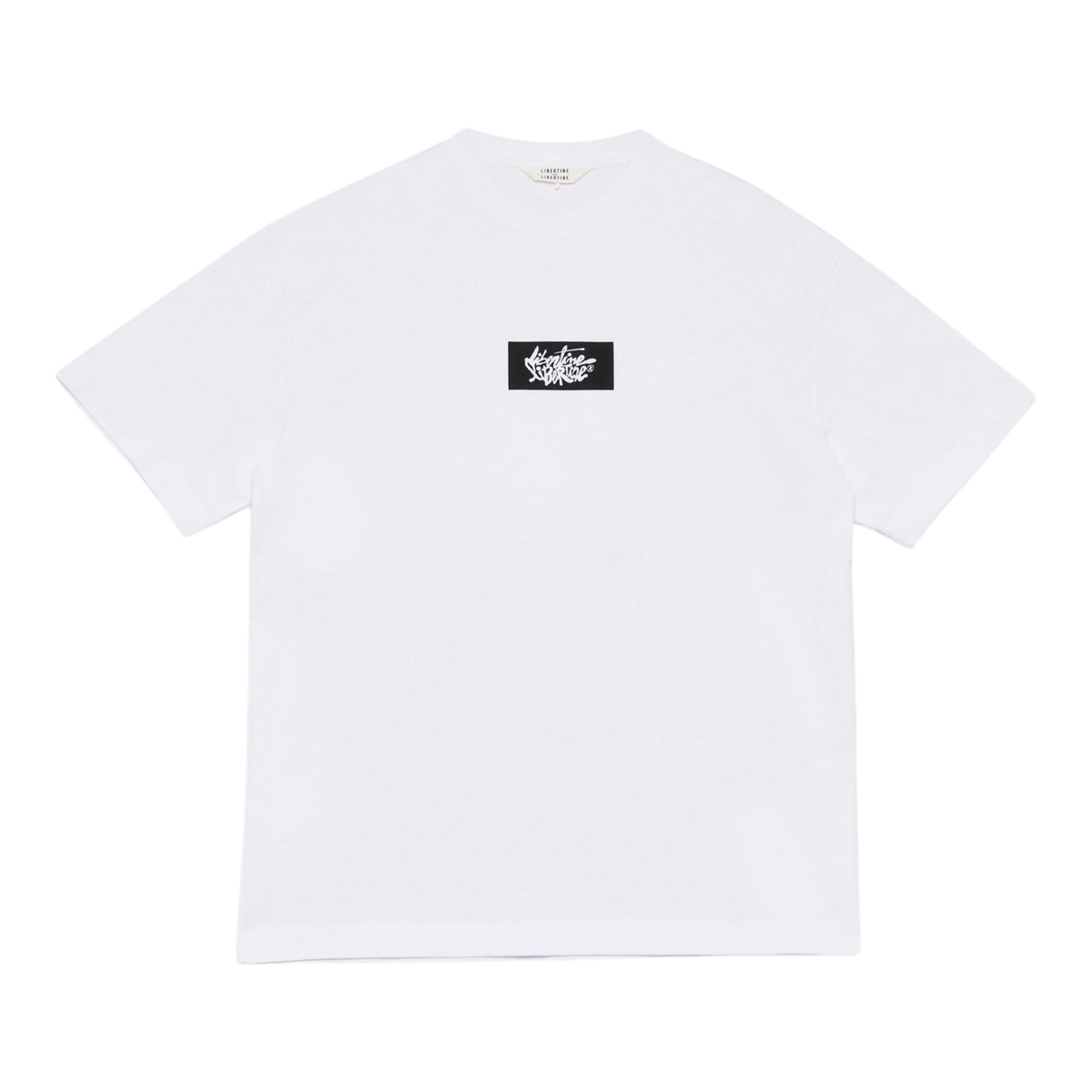Libertine-Libertine - Broke Era Box Logo 3515 T-Shirt - White T-skjorte Libertine-Libertine 