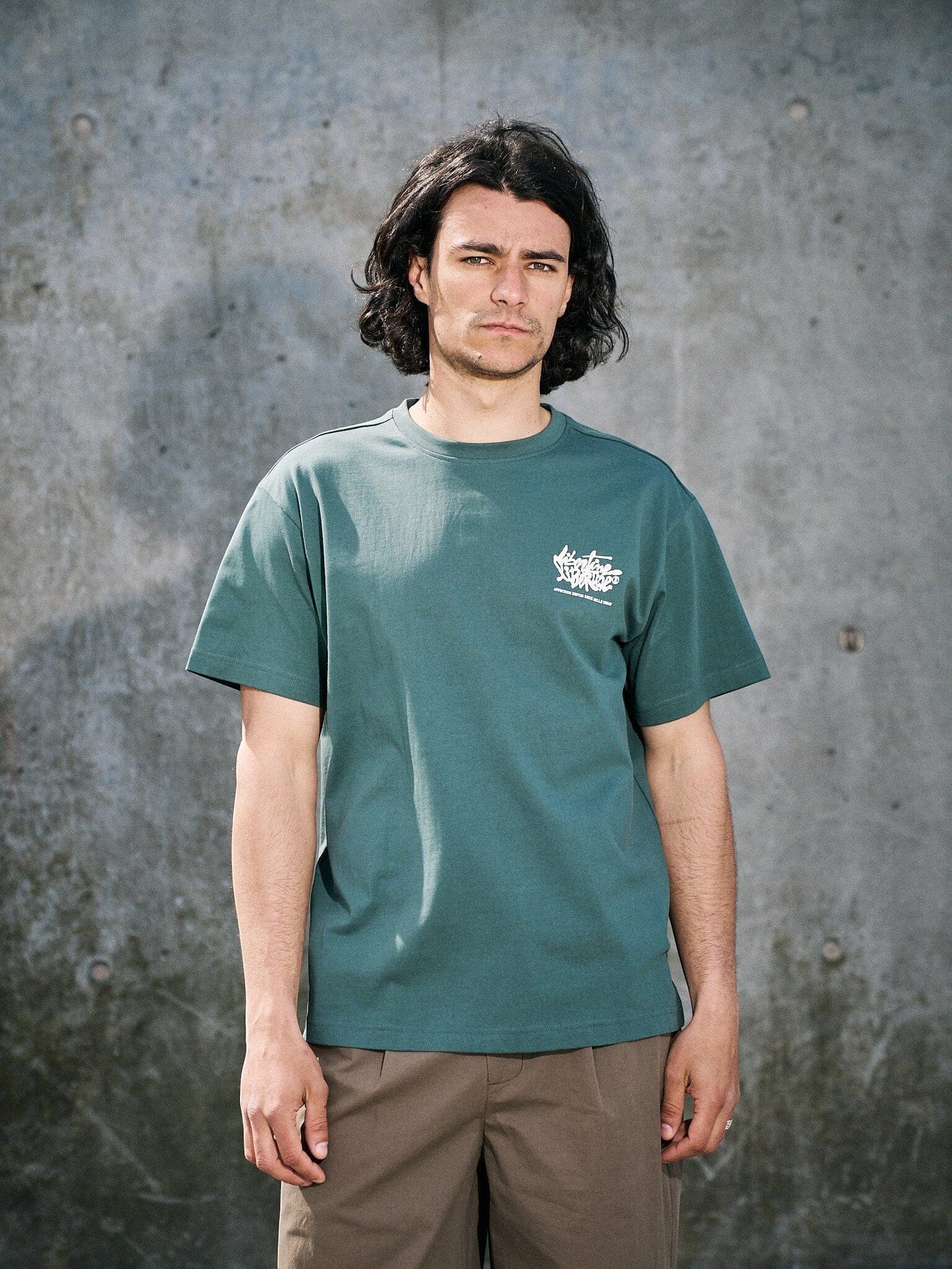 Libertine-Libertine - Broke - Era Logo Green - Garden Topiary T-skjorte Libertine-Libertine 