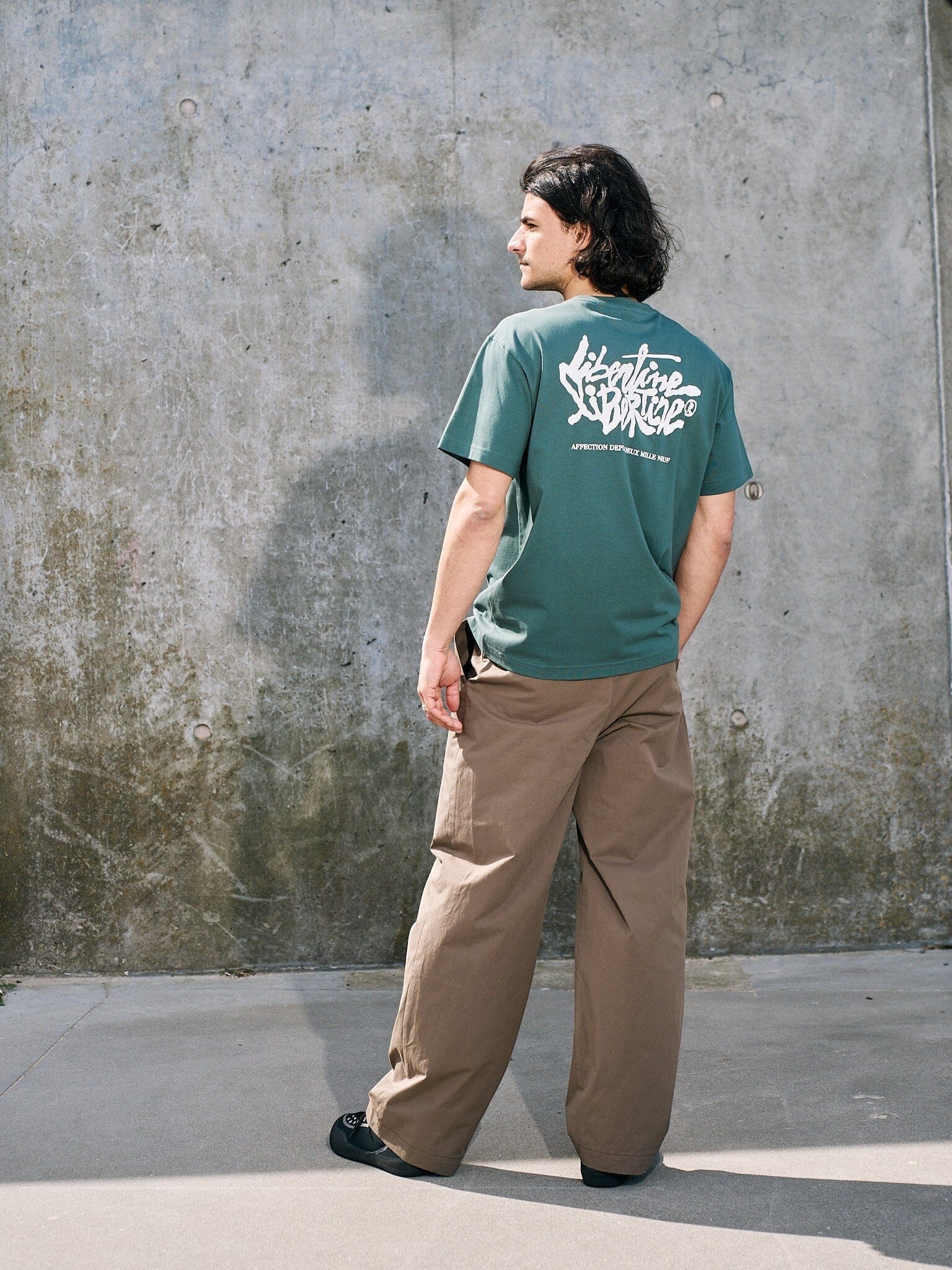 Libertine-Libertine - Broke - Era Logo Green - Garden Topiary T-skjorte Libertine-Libertine 