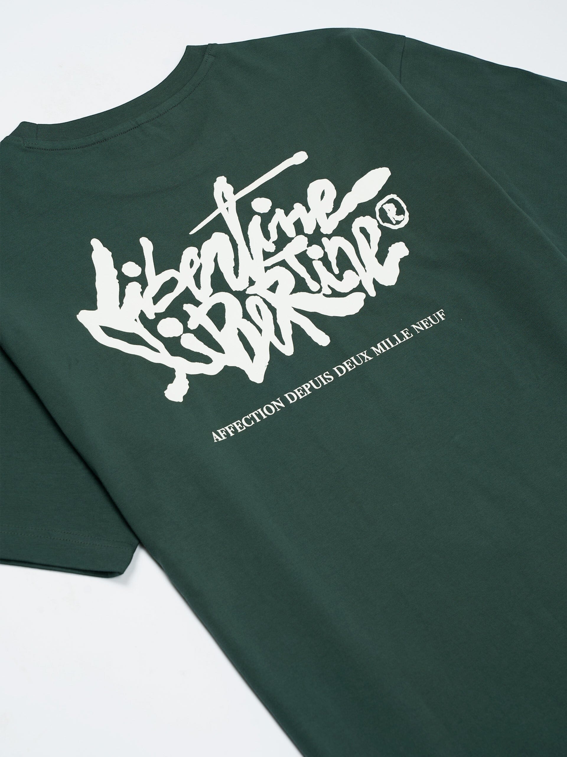 Libertine-Libertine - Broke - Era Logo Green - Garden Topiary T-skjorte Libertine-Libertine 