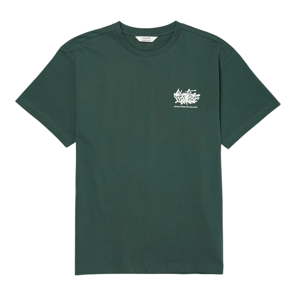 Libertine-Libertine - Broke - Era Logo Green - Garden Topiary T-skjorte Libertine-Libertine 