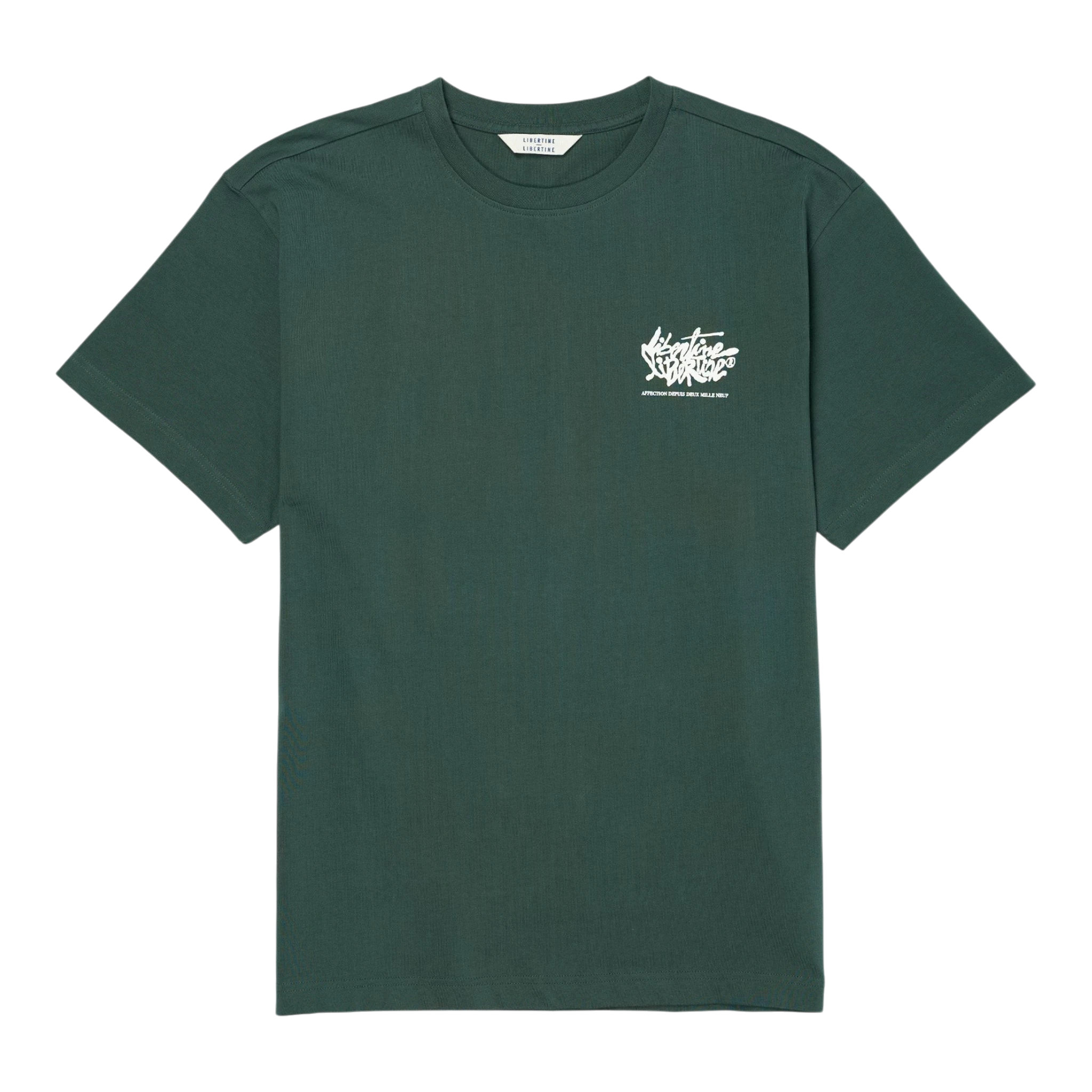 Libertine-Libertine - Broke - Era Logo Green - Garden Topiary T-skjorte Libertine-Libertine 