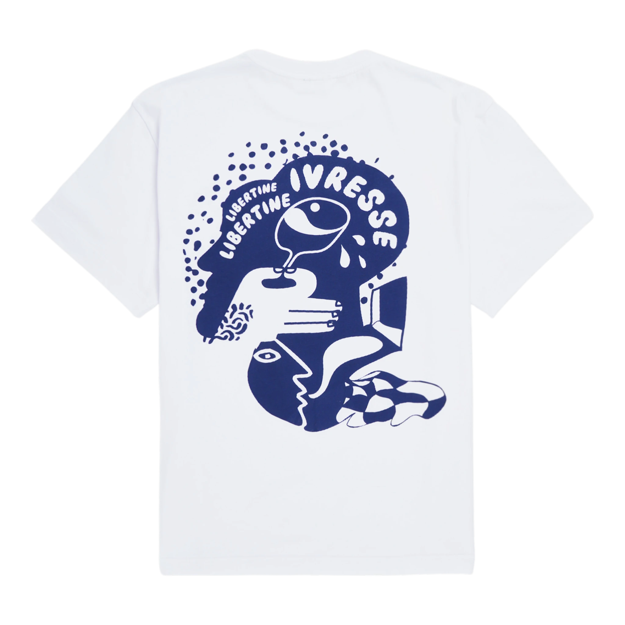 Libertine-Libertine Broke Inresse T-shirt - White T-shirt Libertine-Libertine 