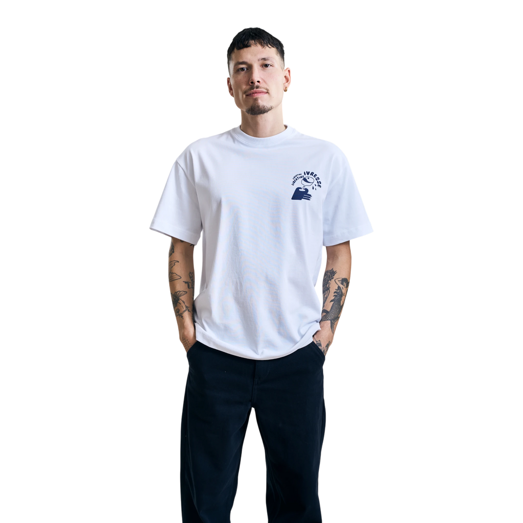 Libertine-Libertine Broke Inresse T-shirt - White T-shirt Libertine-Libertine 
