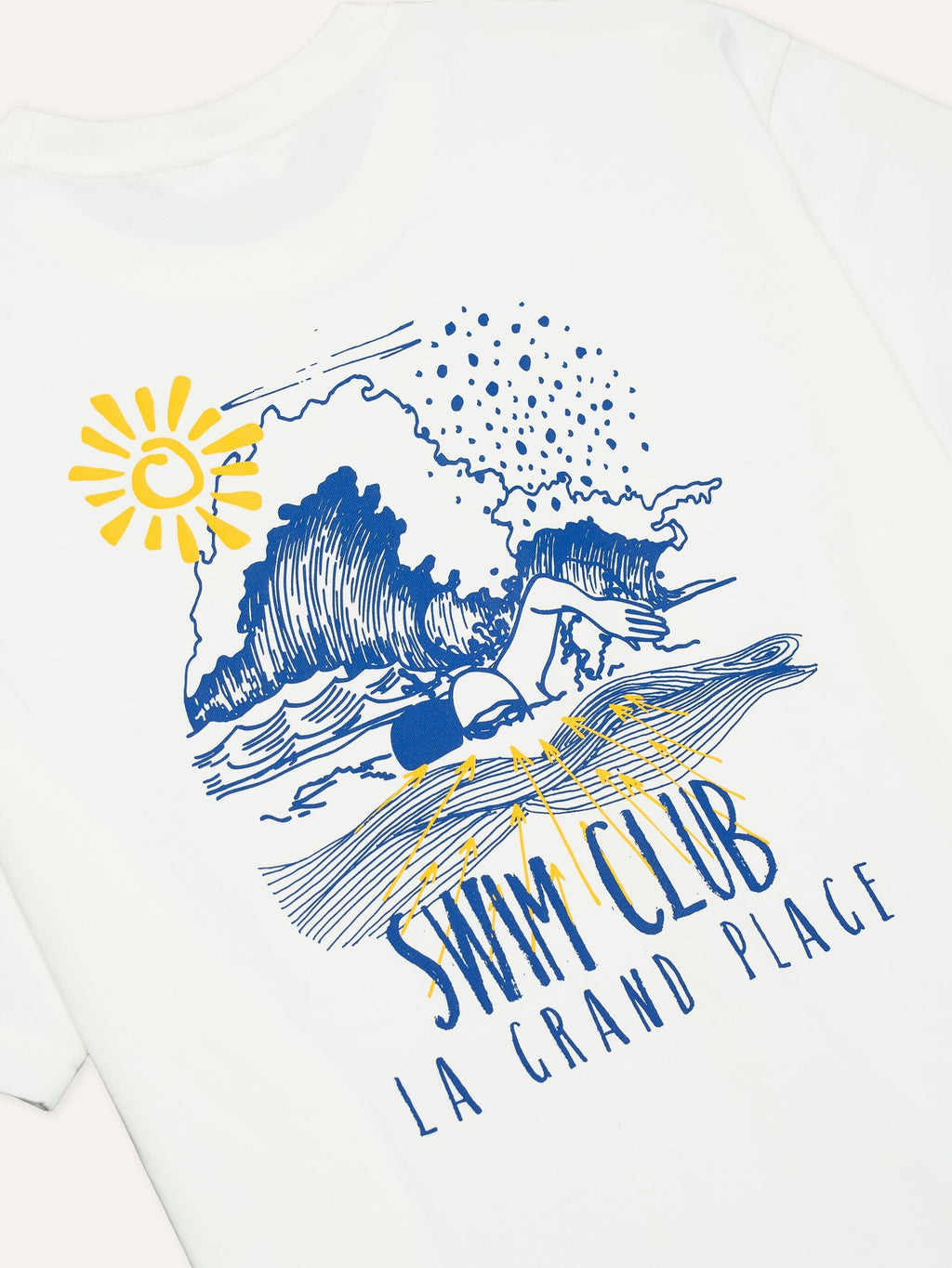 Libertine-Libertine - Broke - La Grand Plage - White T-skjorte Libertine-Libertine 