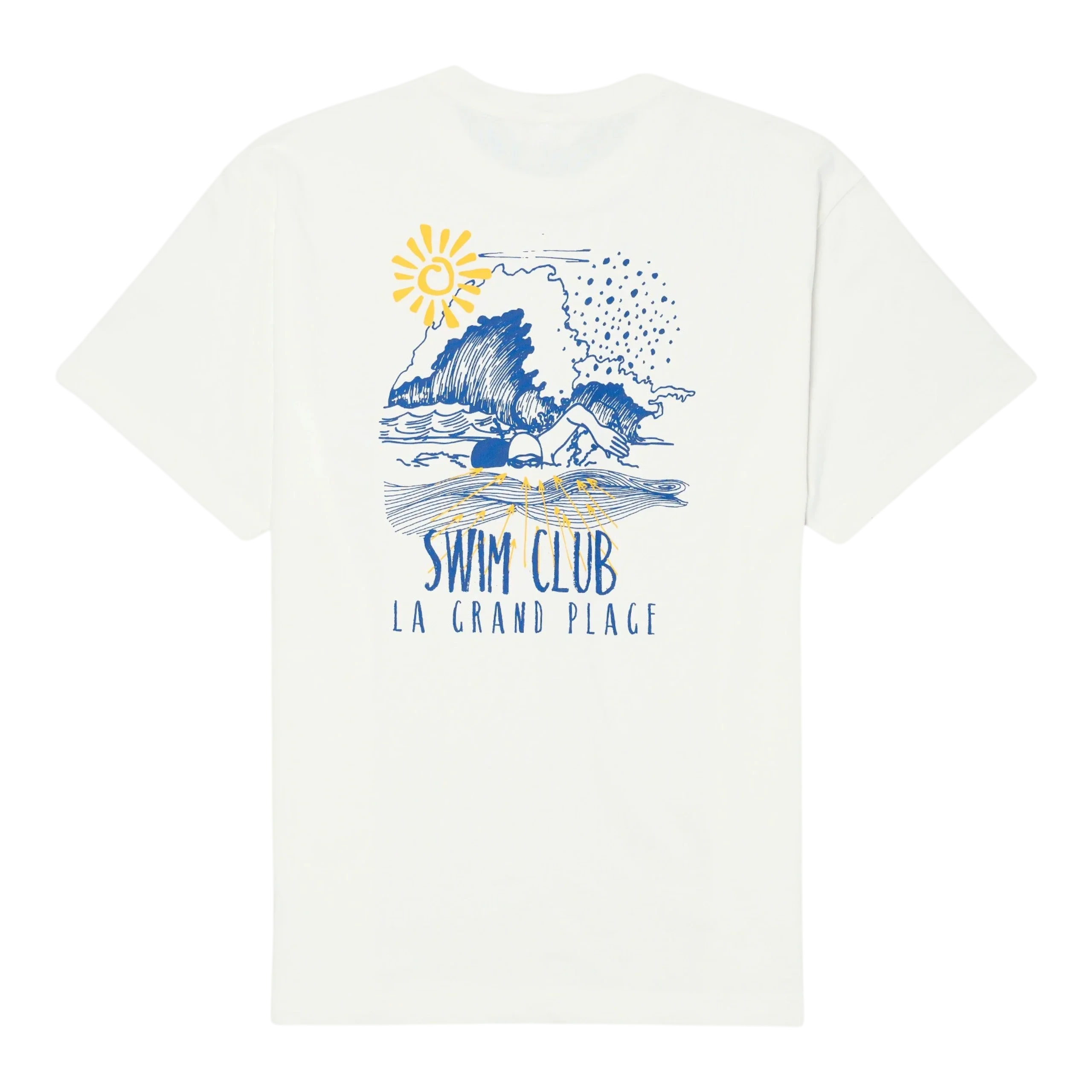 Libertine-Libertine - Broke - La Grand Plage - White T-skjorte Libertine-Libertine 