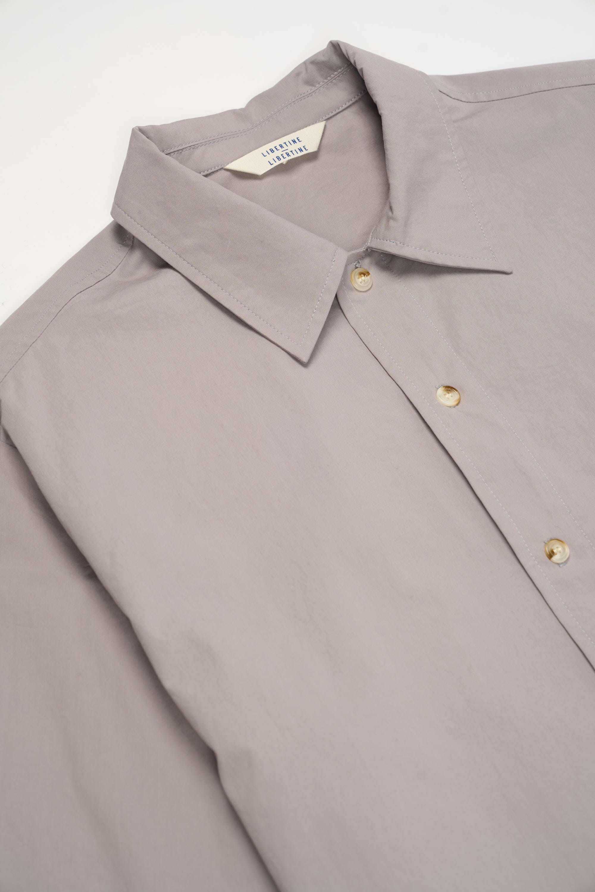 Libertine-Libertine - Carbon - Warm Grey Skjorte Libertine-Libertine 