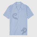 Libertine-Libertine Cave Shirt - Oxford Blue Stripe Shirt Libertine-Libertine 