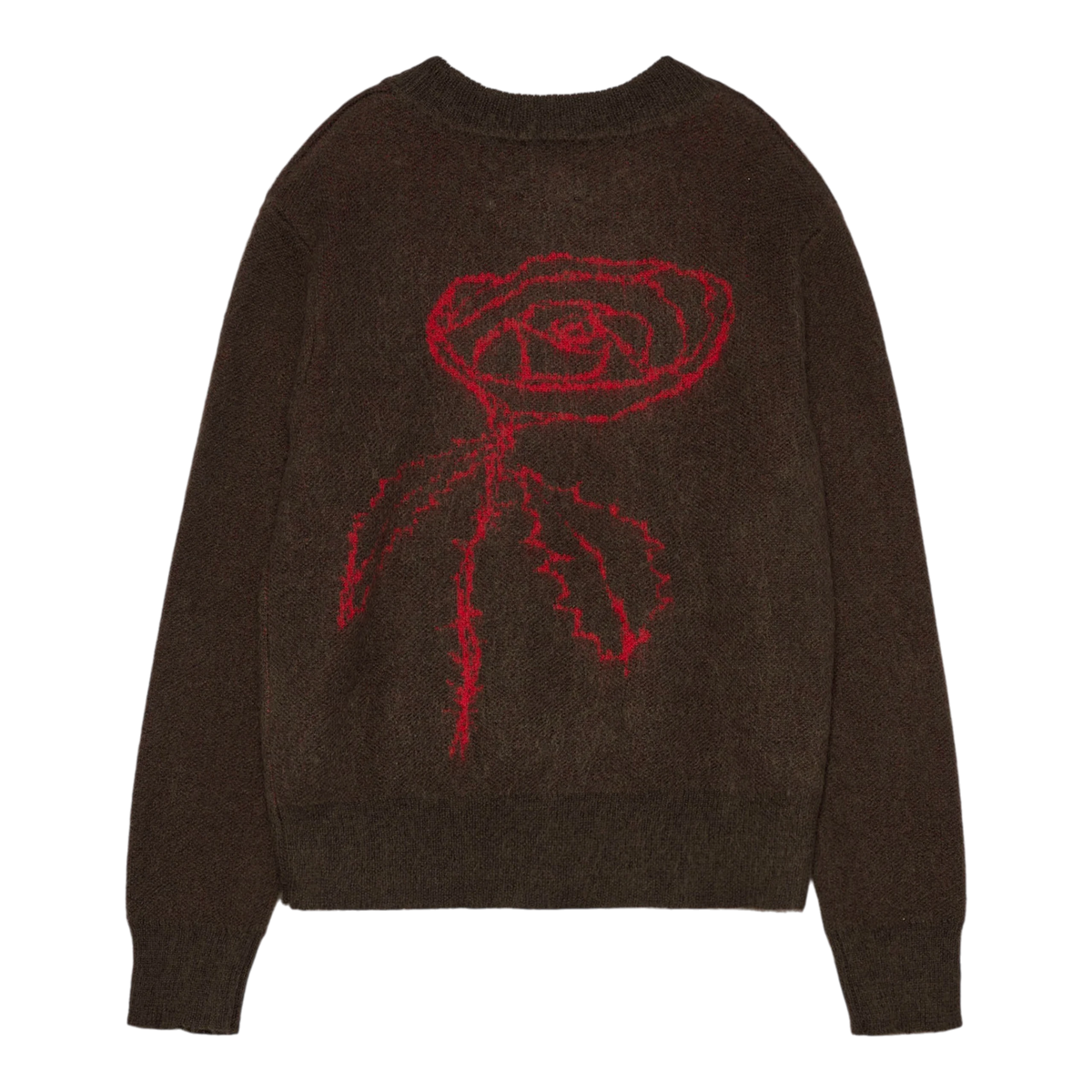 Libertine-Libertine - Century Rose 3698 Knit - Brown & Red Libertine-Libertine 