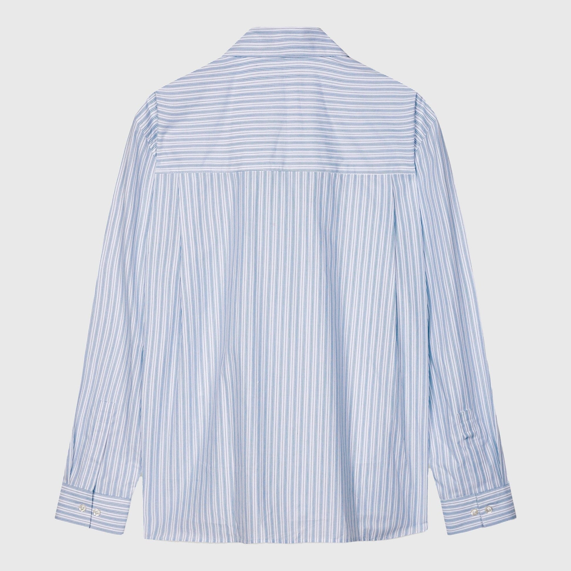 Libertine-Libertine Domain Shirt - Light Blue Stripe Shirt Libertine-Libertine 