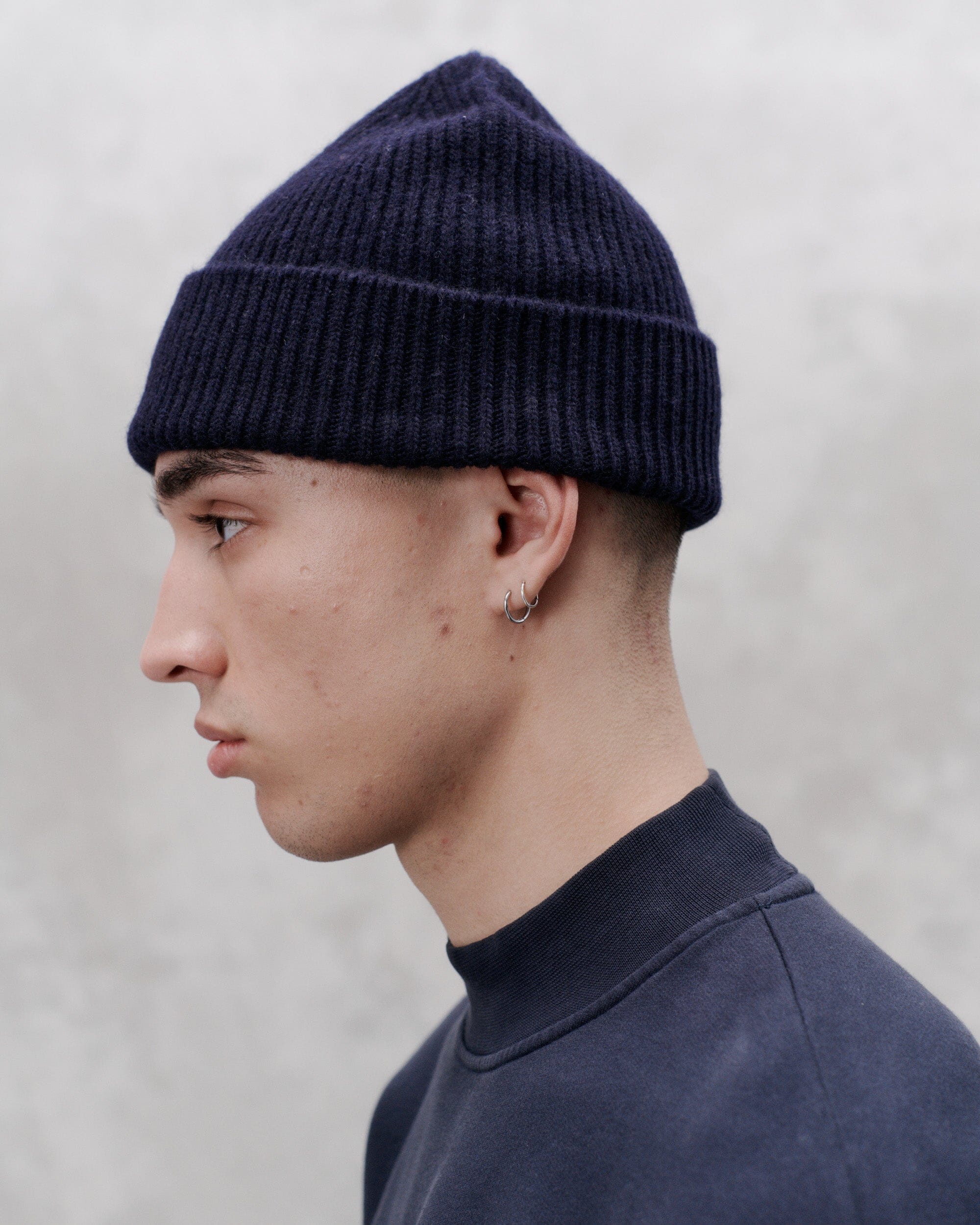 Libertine-Libertine - Mala 3665 Beanie - Dark Navy Lue Libertine-Libertine 