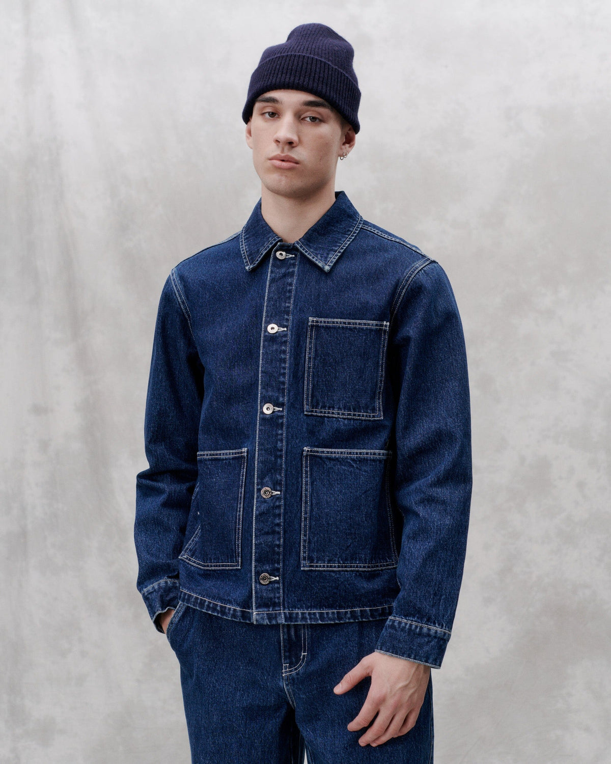 Libertine-Libertine - Mala 3665 Beanie - Dark Navy Lue Libertine-Libertine 