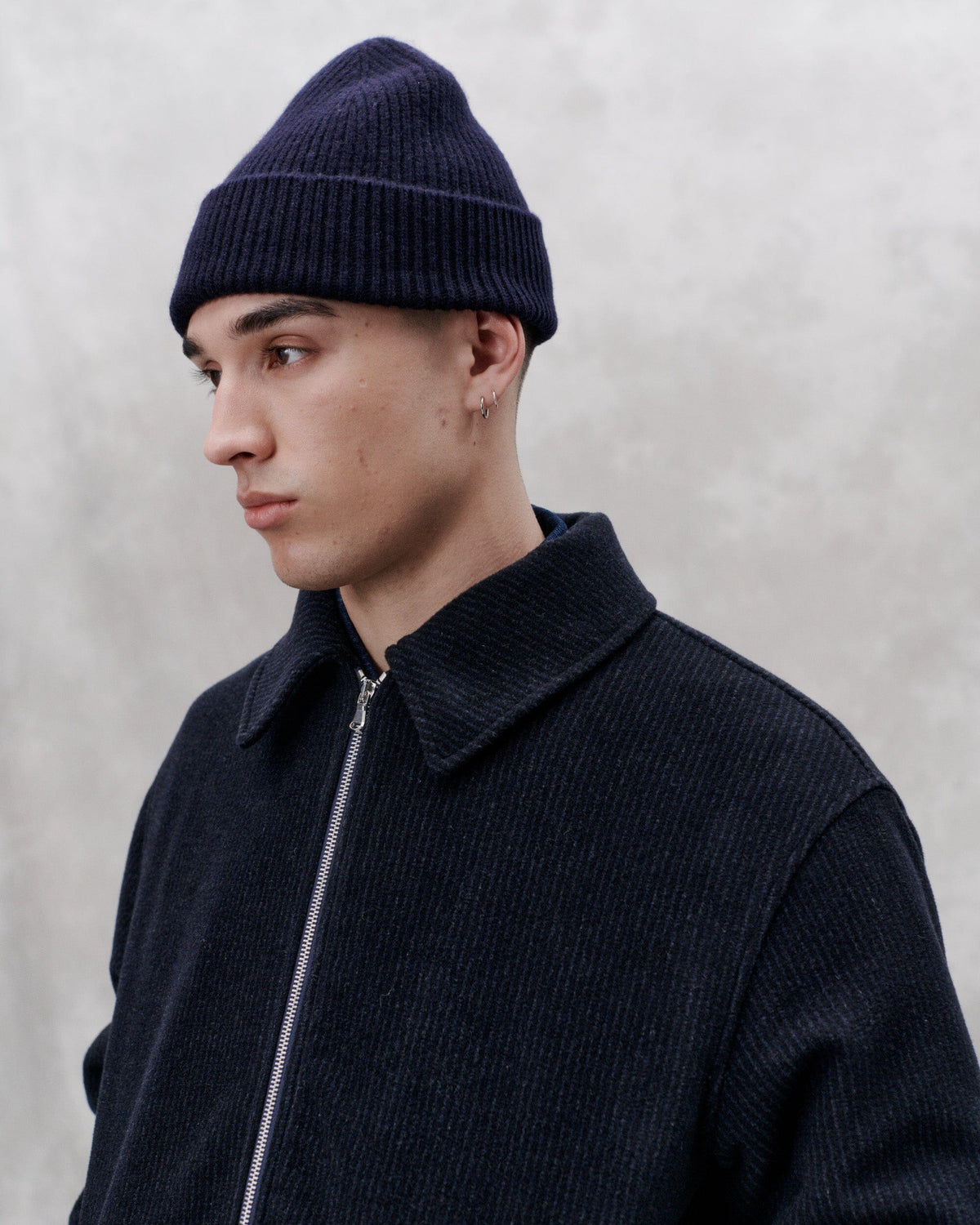 Libertine-Libertine - Mala 3665 Beanie - Dark Navy Lue Libertine-Libertine 