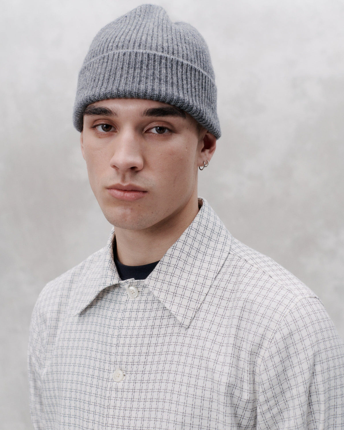 Libertine-Libertine - Mala Beanie - Grey Melange Lue Libertine-Libertine 