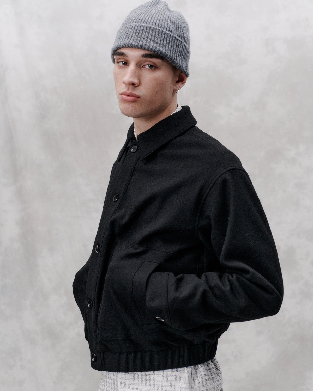 Libertine-Libertine - Mala Beanie - Grey Melange Lue Libertine-Libertine 
