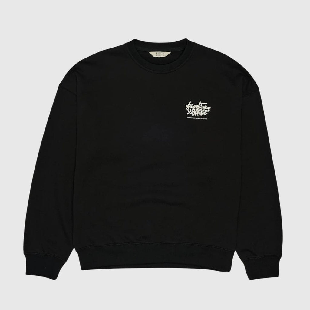 Libertine-Libertine New Society Era Logo - Black Sweatshirt Libertine-Libertine 
