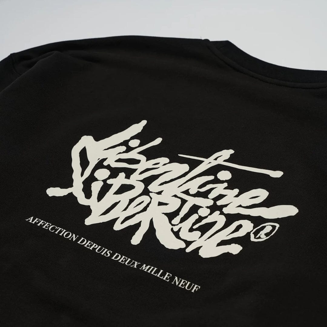Libertine-Libertine New Society Era Logo - Black Sweatshirt Libertine-Libertine 