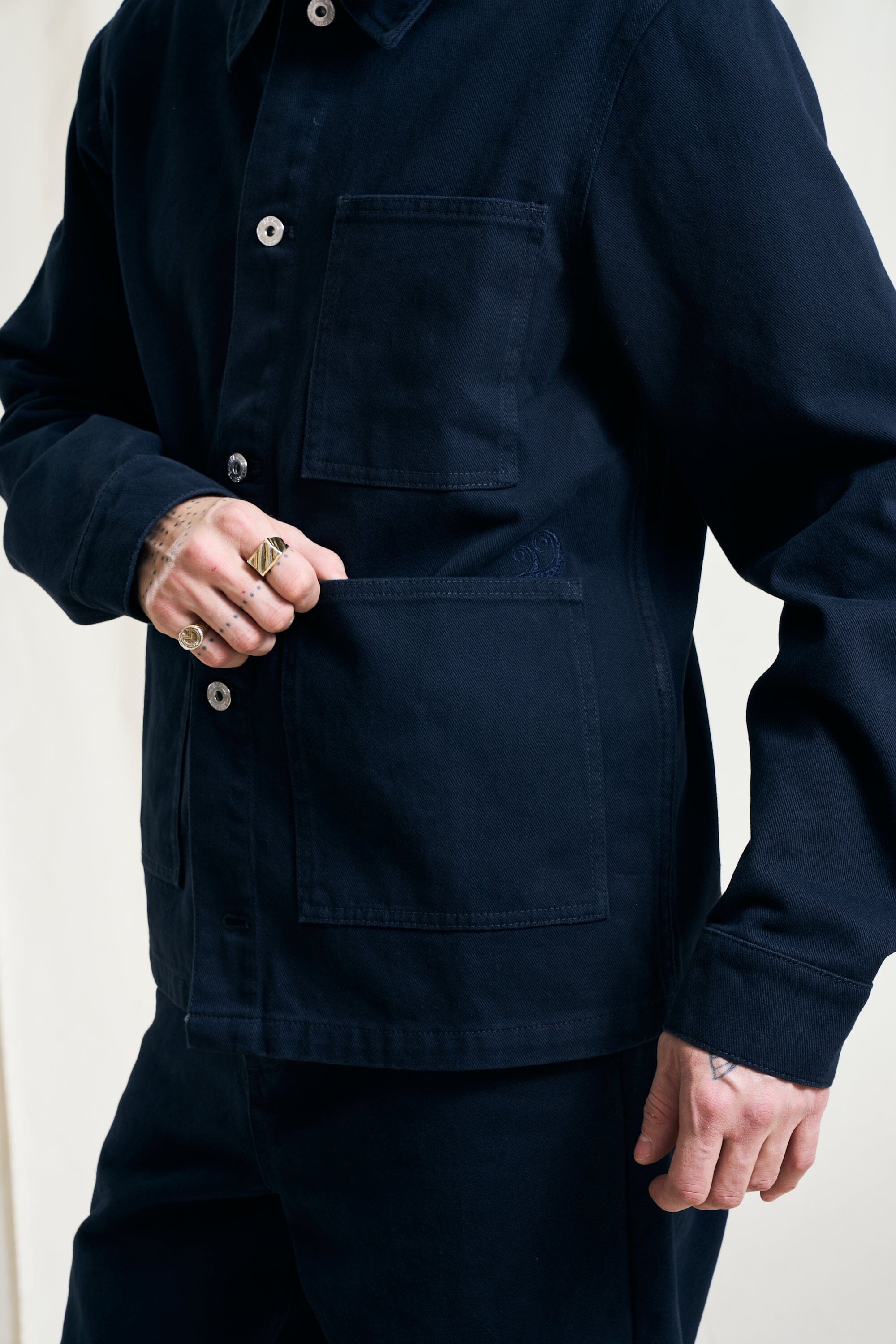 Libertine-Libertine Park Jacket - Ink Blue Jacket Libertine-Libertine 