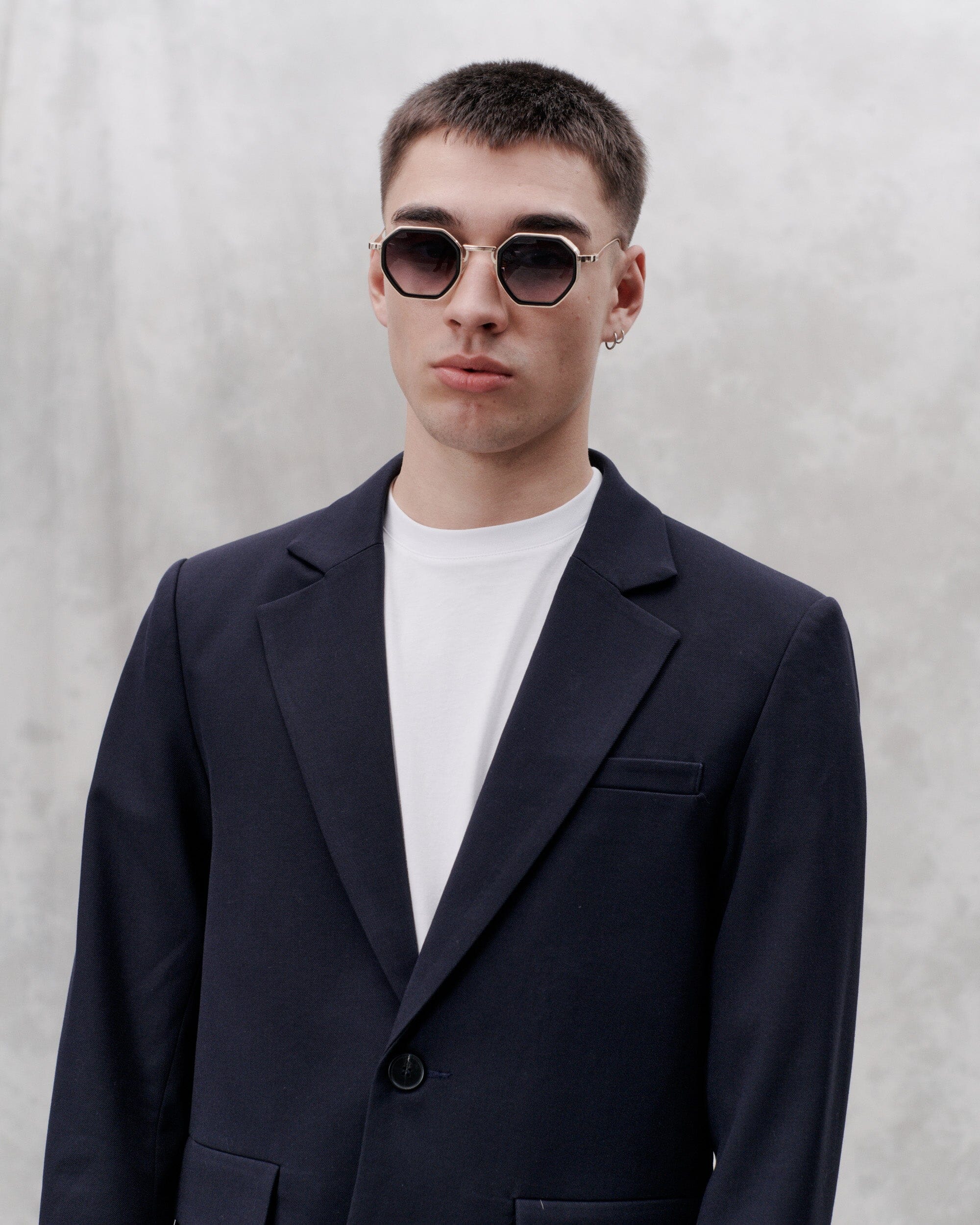 Libertine-Libertine React Blazer - Navy Jacket Libertine-Libertine 