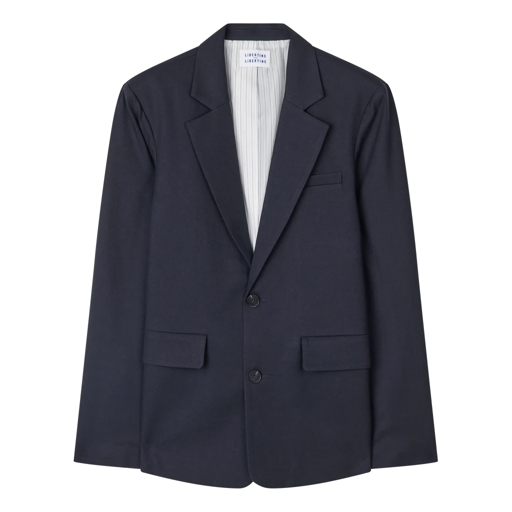Libertine-Libertine React Blazer - Navy Jacket Libertine-Libertine 