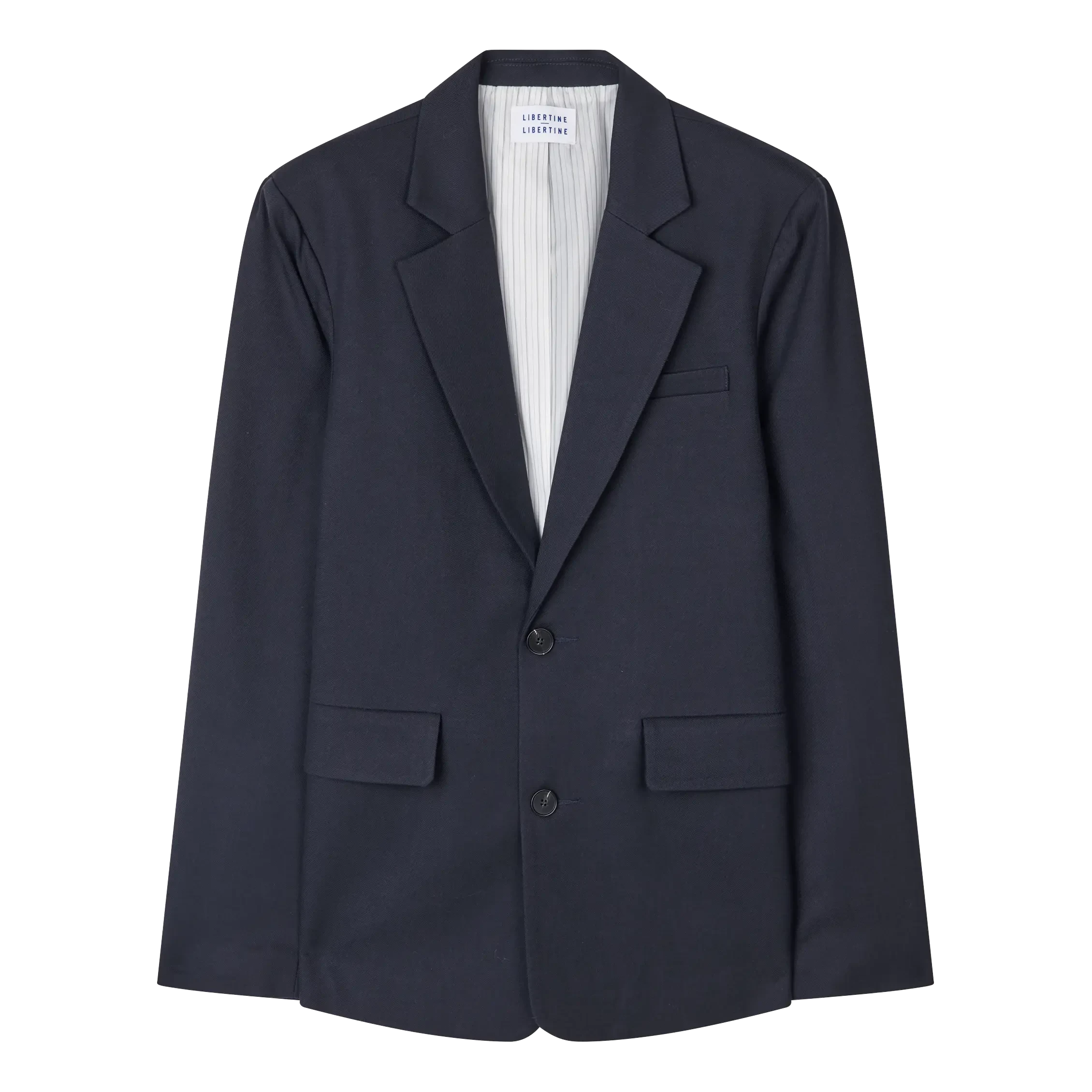 Libertine-Libertine React Blazer - Navy Jacket Libertine-Libertine 