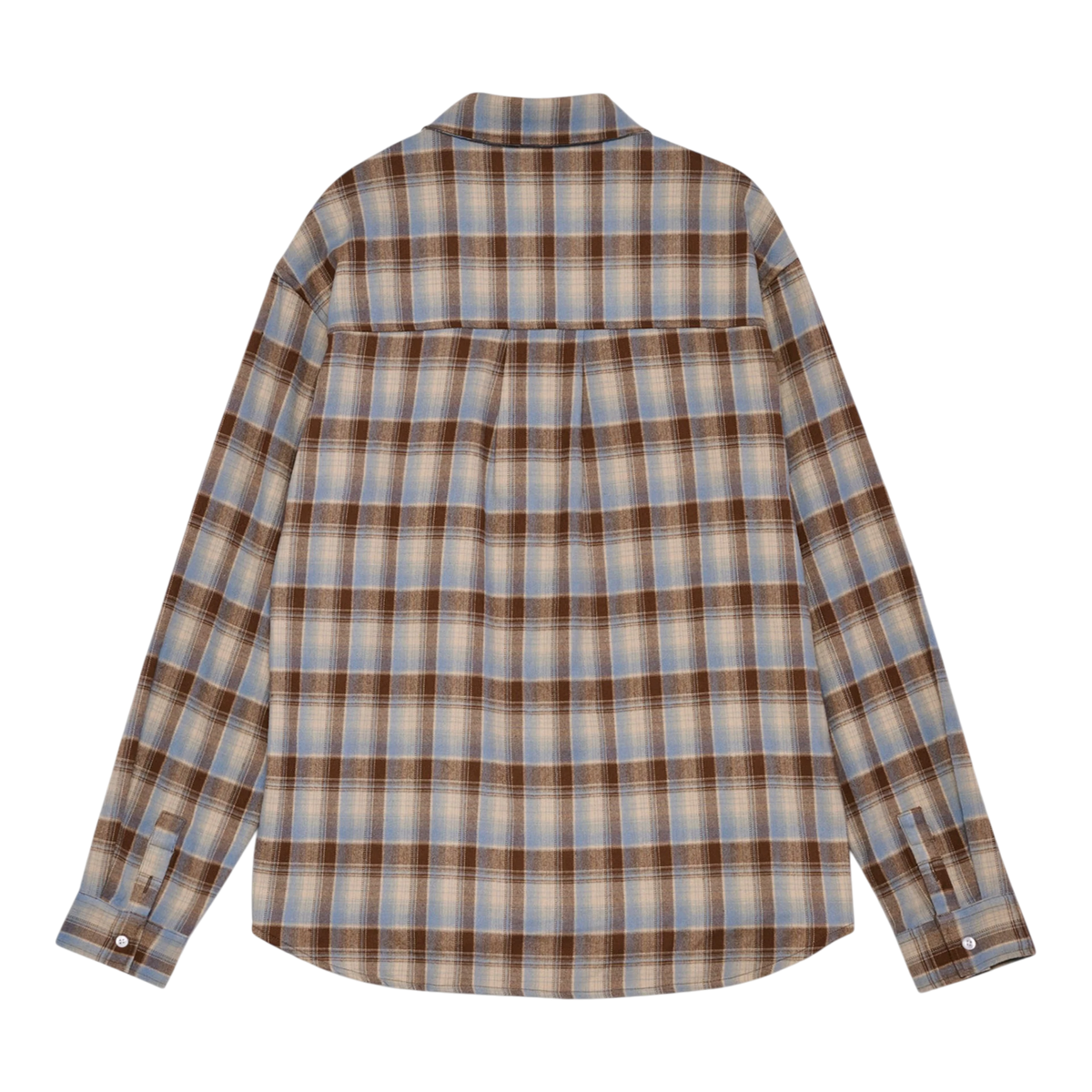 Libertine-Libertine - Record 3704 Shirt - Ice Blue Check Skjorte Libertine-Libertine 