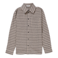 Libertine-Libertine Record Shirt - Sand Check Shirt Libertine-Libertine 