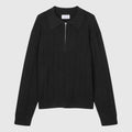 Libertine-Libertine - Scent 3651 Half Zip Knit - Black Libertine-Libertine 