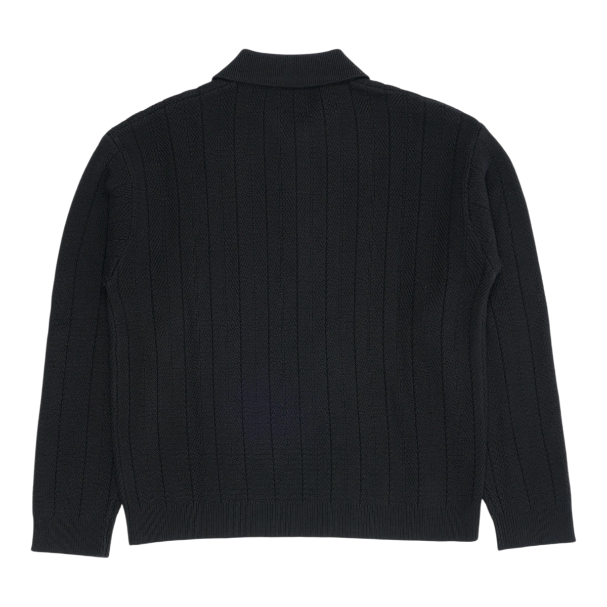 Libertine-Libertine - Scent 3651 Half Zip Knit - Black Libertine-Libertine 