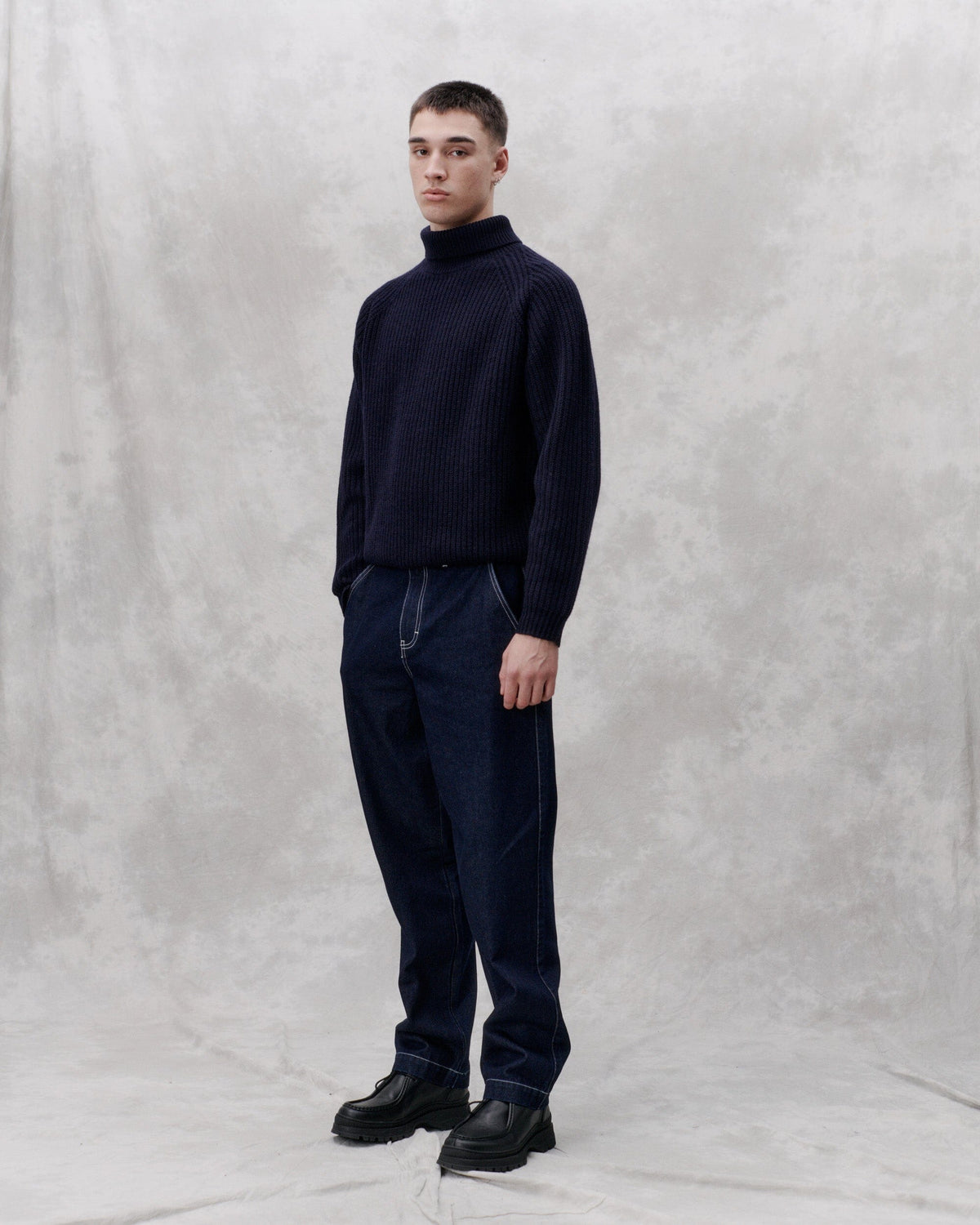 Libertine-Libertine - Session Knit - Dark Navy Genser Libertine-Libertine 