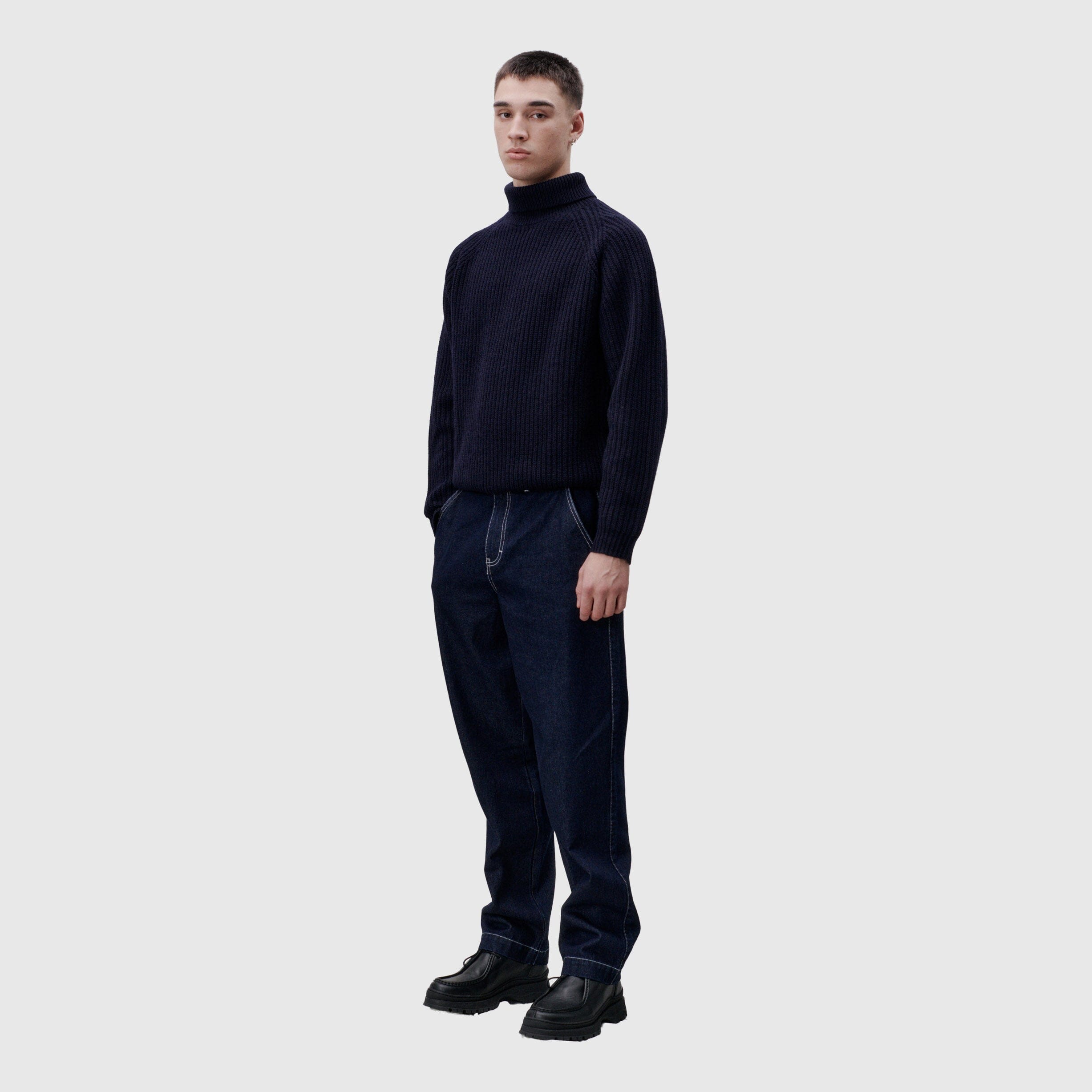 Libertine-Libertine Session Knit - Dark Navy Knitwear Libertine-Libertine 